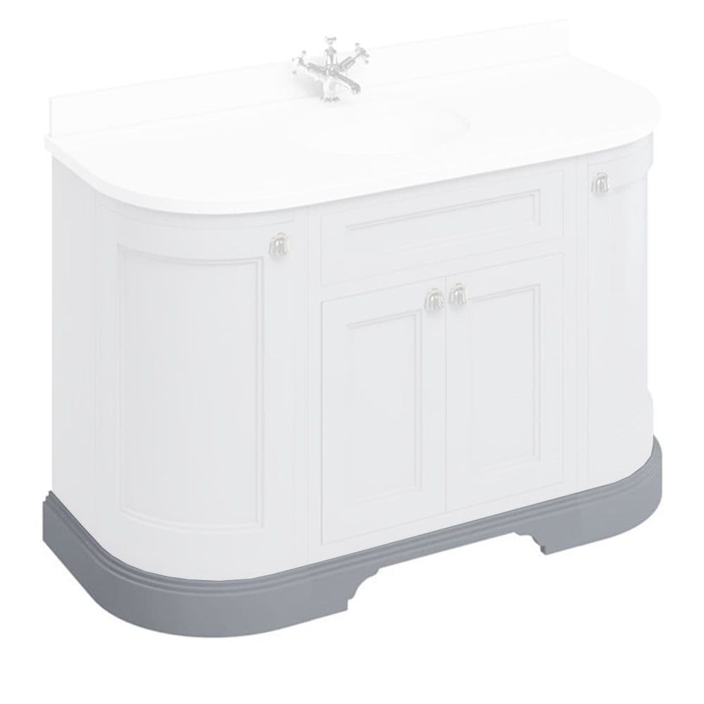 Burlington Freestanding 134 Curved Unit FC1G BW13 Replacement Plinth ...