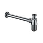 Burlington Traditional Basin Bottle Trap - Chrome W14