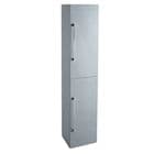 Cassellie Idon 300mm 2 Door Tall Storage Cabinet Grey - ID30WHTB-GRY