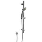 Cassellie Regal Round Slide Rail Shower Kit Chrome RSRK01