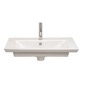 Crosswater Bauhaus Arena 65 Basin 1TH, White - AN06115CW