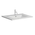 Crosswater Bauhaus Glide II 50 Basin 1TH, White - DE0002SRW+