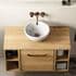 Crosswater Castellon Mini Counter Basin, White - CT4015SCW