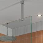 Crosswater Gallery 10mm Glass To Ceiling Bracing Bar 600mm - Polished Stainless Steel GRCEILBRACEPSS