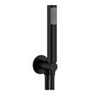 Crosswater MPRO Wall Outlet With Hose & Handset Bracket Matt Black PRO963M