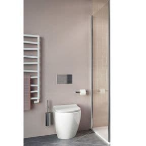 Crosswater Simpsons Clear 6 Side Panel Only 900mm Silver/Clear - CASPSC0900