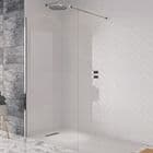 Crosswater Simpsons Design 8 Wet Room Walk In Fixed Panel Silver/Clear - DSPSC0500+