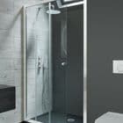 Crosswater Simpsons Edge 1500mm Single Slider Shower Door Silver/Clear ESLSC1500