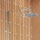 Crosswater Simpsons Gallery 10 Recess Glass Panel 80cm Clear - GR080010CF