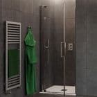Crosswater Simpsons Optix 10 Pivot Door 900mm Silver/Clear - OXWPSC0900