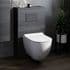 Crosswater Waldorf WC Cistern Surround Toilet Funiture Unit 545mm Gloss White SP5492WG
