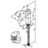Damixa Arc Monobloc Basin/Bidet Mixer With Pop-Up Waste Chrome 298210000