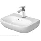 Duarvit D-Code 450mm Washbasin White 1TH 07054500002