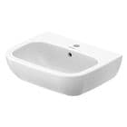 Duarvit D-Code 550mm Washbasin White 1TH 2310550000