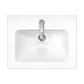 Duarvit Me 630mm Washbasin White 1TH 2336630000