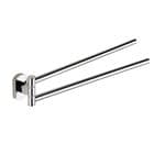 Gedy Edera Plus Double Swing Towel Rail Chrome EP23-13