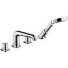 Hansgrohe Axor - Bouroullec 4 Hole Bath Shower Mixer Rim Mounted Chrome 19446000