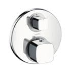 Hansgrohe Ecostat Metris Thermostatic Mixer With Shut-Off/Diverter Trim Kit Chrome 31572000