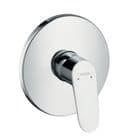 Hansgrohe Focus Single Lever Manual Shower Mixer Concealed Highflow Trim Kit Chrome 31964000