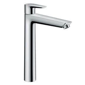 Hansgrohe Talis E Single Lever Tall Basin Mixer 240 No Waste Chrome 71717000