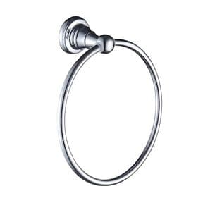 Heritage Holbern Towel Ring Chrome AHOTRGC