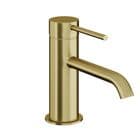 HIB Atlas Mono Basin Mixer With Waste Brushed Brass N2TAP02ATL
