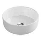 HIB Eden Round Ceramic Vessel Washbasin 360mm White - NOWTB36STR
