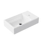 HIB Fabrica 450mm Cloakroom Basin, White - N19CLB45RHTH