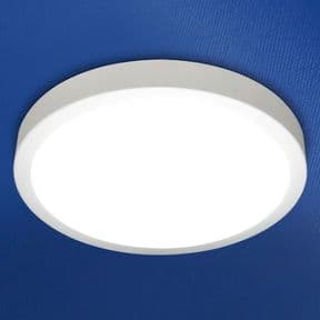 HIB Franco Circular Ceiling Light 300mm White 0600
