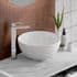 HIB Ivy Ceramic Vessel Washbasin 330mm White - NOWTB33CIR