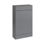 HIB Novum 500mm Back To Wall Toilet Unit - Matt Light Grey - N11BTW50MLG