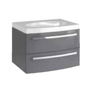HIB Novum Beau 800mm Wall Mounted Unit ONLY Anthracite N4WH80ANTH