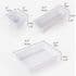 HIB Novum Drawer Organiser Set x8 Graphite N0DO08GRA