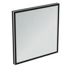 Ideal Standard Conca Square LED Iluminated Mirror 60cm Black T3965BH