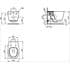 Ideal Standard Dea Wall Mounted Pan White T348601