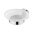 Ideal Standard IOM Satin Glass Soap Dish Chrome A9122AA