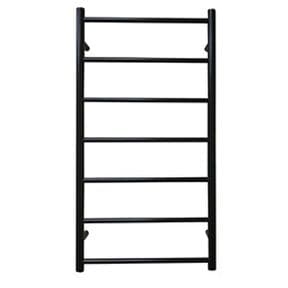 JIS Prevensey 520 Towel Rail 975x520mm Black PREVENSEY520