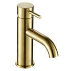JTP VOS Single Lever Basin Mixer Without Waste Brushed Brass 23008ABBR