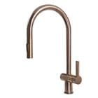 JTP Vos Single Lever Pull Out Sink Mixer Brushed Bronze 21127BRZ