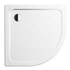 Kaldewie Arrondo Enamel Steel Shower Tray Quadrant 900x900mm White 870-1