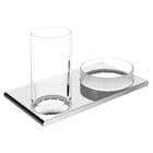 Keuco Edition 400 Tumbler & Utensil Holder Chrome 11554019000