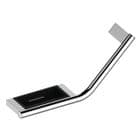 Keuco Plan Angled Grab Bar Rail With Soap Dish Right Handed Chrome 14909-011037