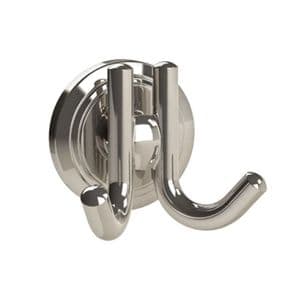 Miller Oslo Double Hook Polished Nickel 8023MN