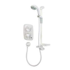 Mira Rada Exact 3 B-biv Concealed Thermostatic Comi Shower Valve & Kit White 1.0.427.03.01