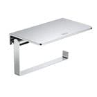 Roca Hotels Toilet Roll Holder With Shelf Chrome - A817612C00