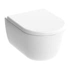 Saneux Austin Rimless Short Projection Wall Mounted Toilet With Soft-Close Seat SET - AUWH01+AUTS01