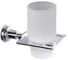 Sonia Dynamic Glass Tumbler & Toothbrush Holder 39160026