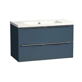 Tavistock Cadence 800mm Wall Vanity Unit SET - Oxford Blue - CA800W.OB+DC12014+CADLTKIT800