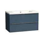 Tavistock Cadence 800mm Wall Vanity Unit SET - Oxford Blue - CA800W.OB+DC12014+CADLTKIT800