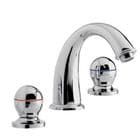 Ultra Jupiter 3TH Bath Filler Mixer Tap Chrome PG352